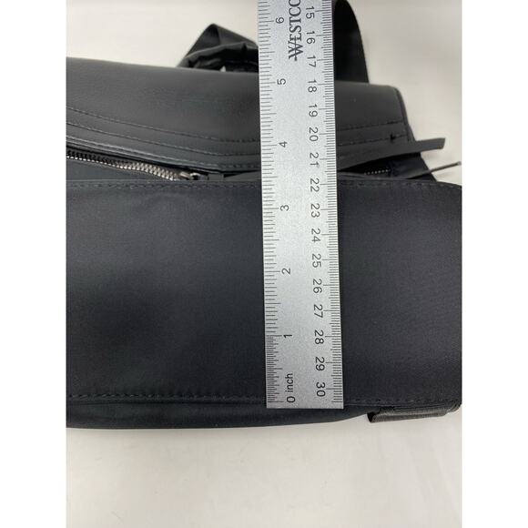 Botkier New York Vegan Leather Backpack Black Top Handle Small Handbag Purse main image 5